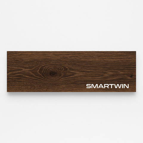 Piso Vinílico SPC Nogal Británico 5mm 18.4x122cm Alto trafico 2.24m2 incluye manta IXPE