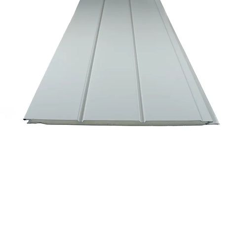 Metal Siding Blanco Tres Tablas