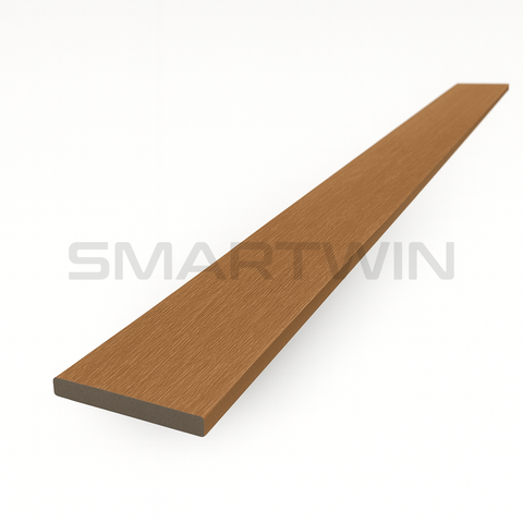 Corta Vista Chocolate 7x240x1cm Coextruido Premium