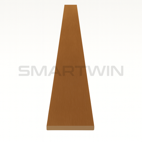 Corta Vista Chocolate 7x240x1cm Coextruido Premium