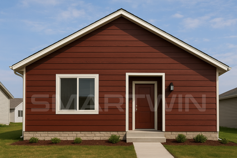 Metal Siding Madera Alerce Pack 8 Unidades 40x380x1.6 cm