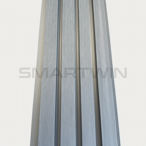 Wall Panel Exterior Gris 21.9x240x2.6cm