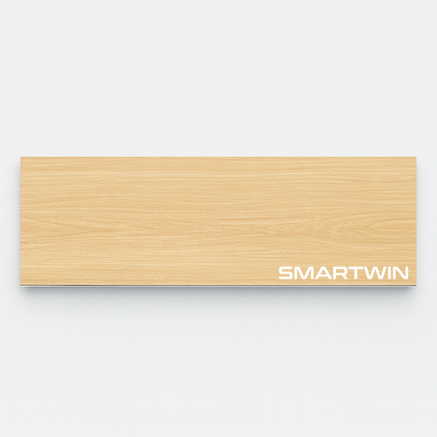 Piso Vinílico SPC Oyamel Pálido 5mm 18.4x122cm Alto trafico 2.24m2 incluye manta IXPE