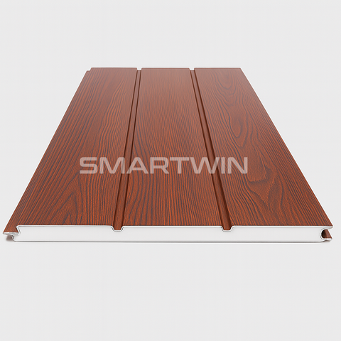 Metal Siding Madera Alerce Pack 8 Unidades 40x380x1.6 cm