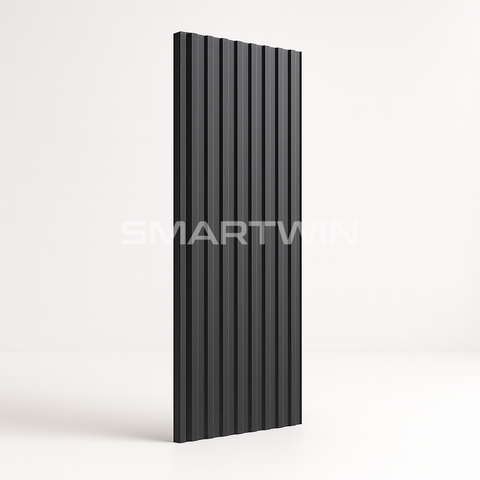 Metal Siding Negro Palillaje 40x380x1.6 cm Pack 10 Unidades