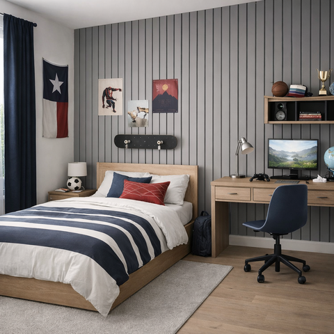 PS Wall Panel MOLCO Gris Denim 25x240x2cm