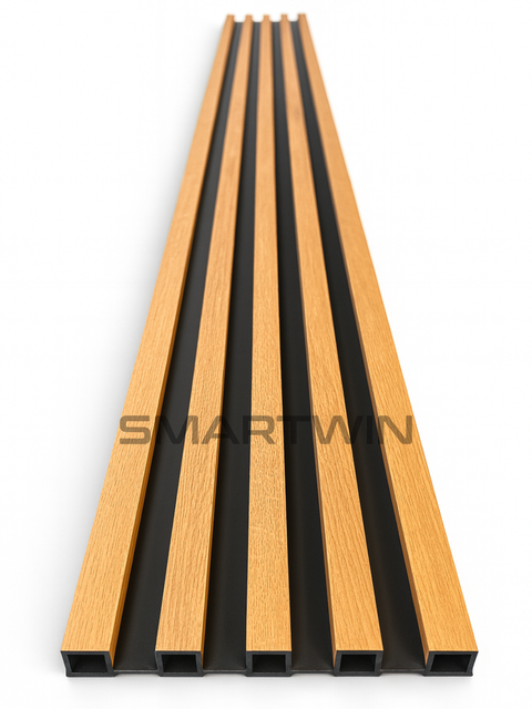 Wall Panel Classic Roble Nuevo con Fondo Negro