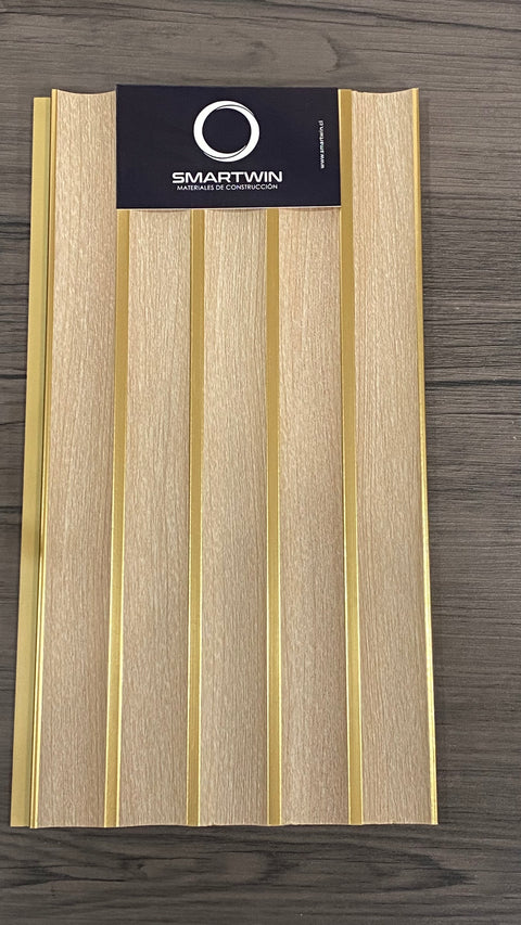 PS Wall Panel SmartWood Madera Dorado